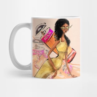 Fashion illustration Mug